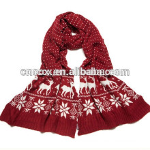 PK17ST297 new fashion ACRYLIC knitted scarf